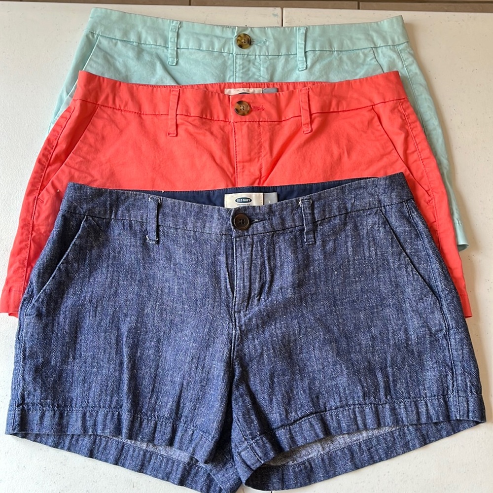 3 Pairs of Old Navy Shorts (size 2)